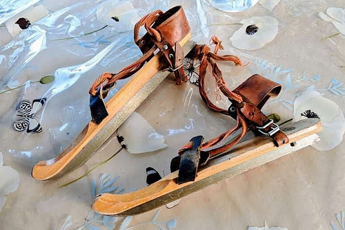 Ancien patins glace - ancien,
